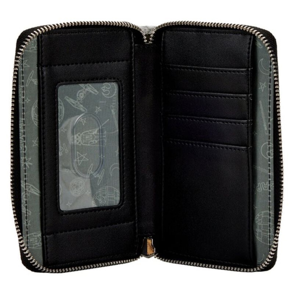 STAR WARS Darth Vader Comic Strip Zip Around Wallet NWT - Picture 4 of 4